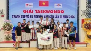 võ sinh clb taekwondo thanh minh tham gia hoạt động taekwondo tại đà nẵng